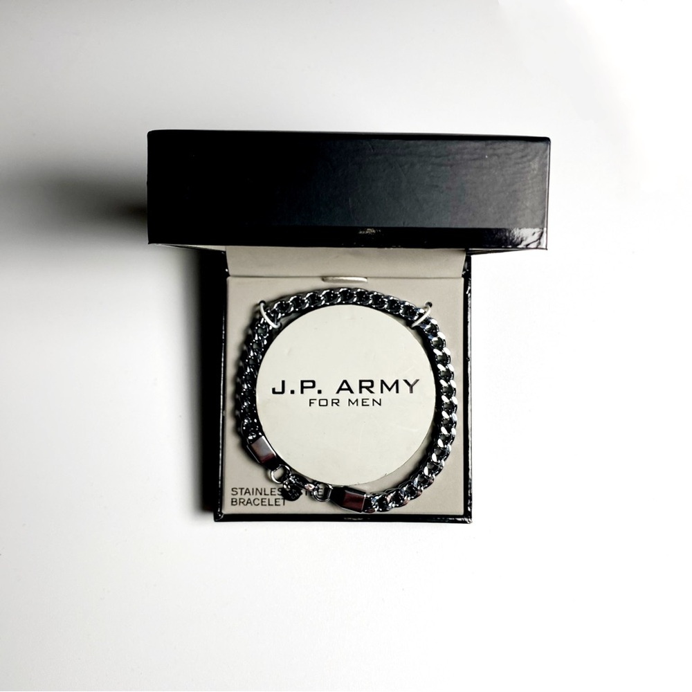 J.P. ARMY MEN’S STAINLESS STEEL BRACELET